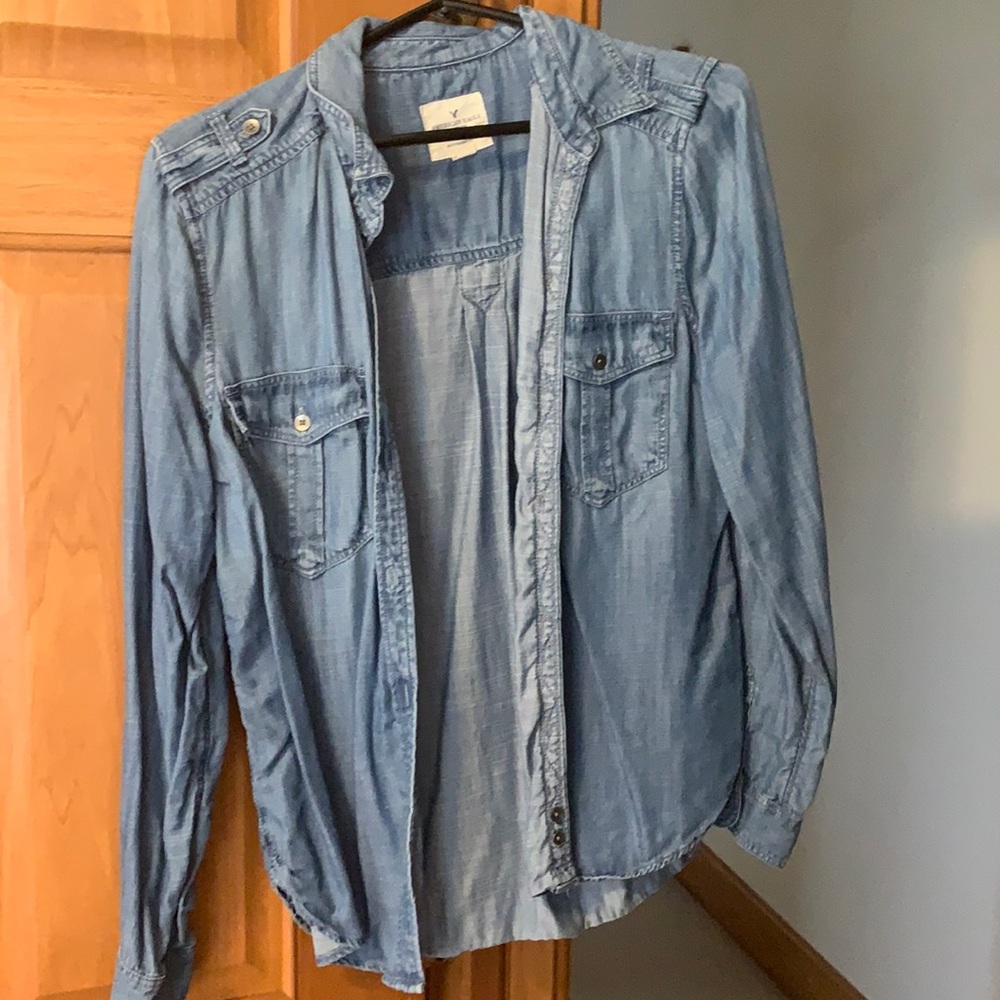 AE denim shirt